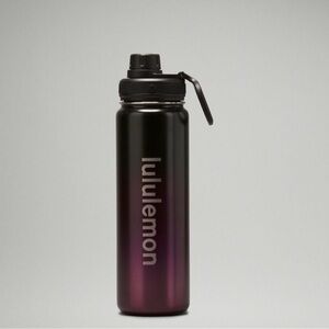 Lululemon NWT Back to Life Bottle *Shine 24oz Black Violet Dark Violet Ombré